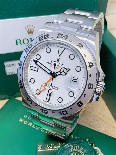 Rolex Explorer II white